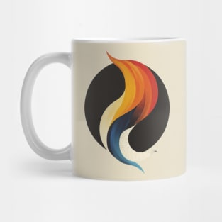 fire flame logo Mug